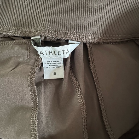 Athleta Brooklyn Mid Rise Ankle Pant, Size 10, Brown (runs large) - Picture 7 of 8